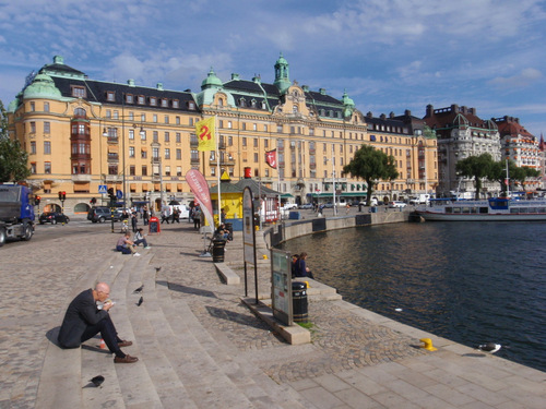 Stockholm Harbor/Waterway.